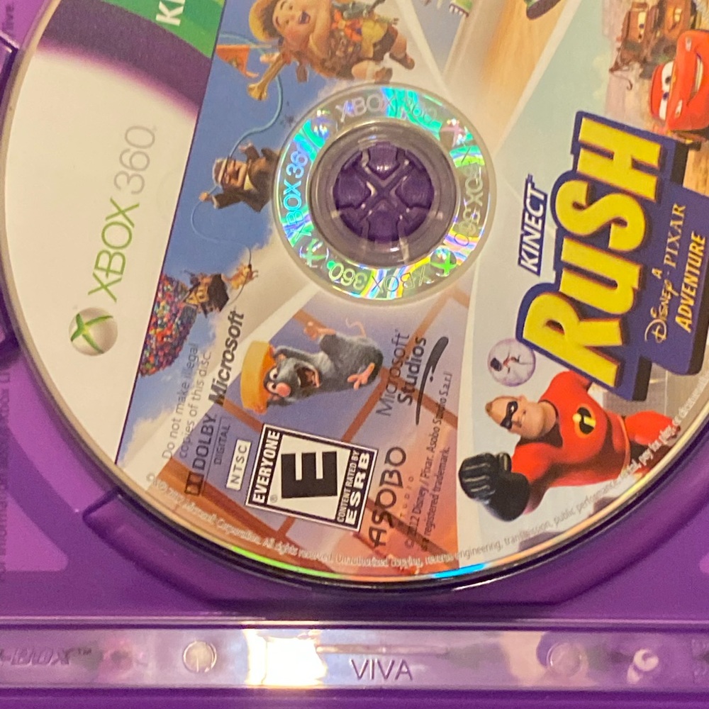 XBOX 360 Game KINECT RUSH Disney - Picture 2 of 2